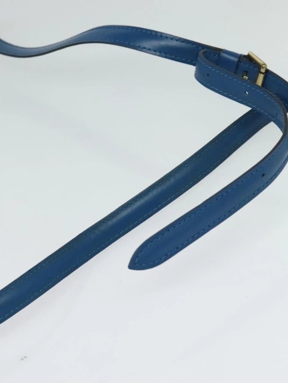 LOUIS VUITTON Epi Grenel Shoulder Bag Blue M52362 LV Auth ep8436 - Picture 8 of 16
